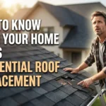 How to Know When Your Home Needs Residential Roof Replacement