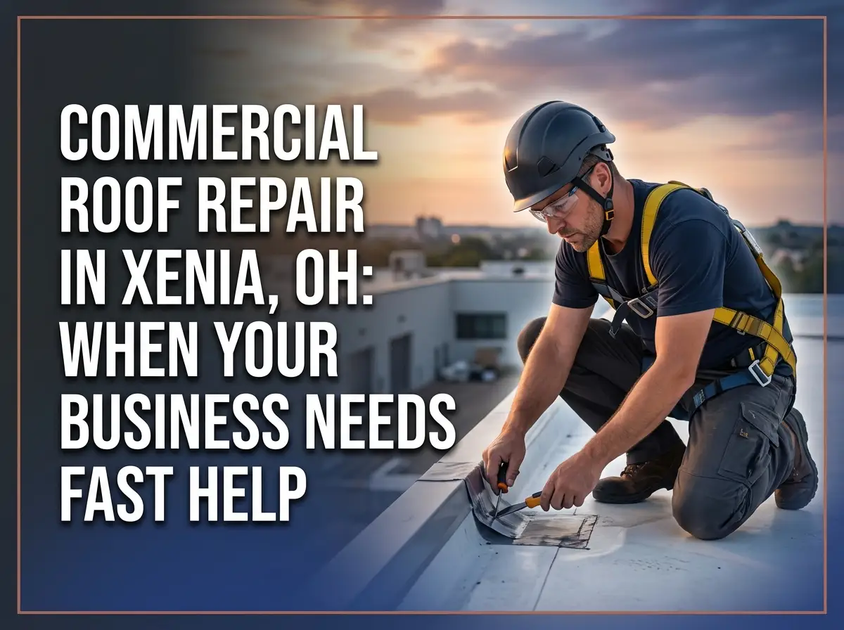 Commercial Roof Repair in Xenia, OH: When Your Business Needs Fast Help